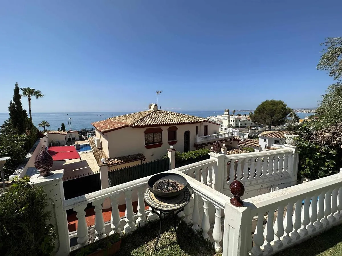 Villa Zebra Sea View Beach Across The Street Benalmadena Spain