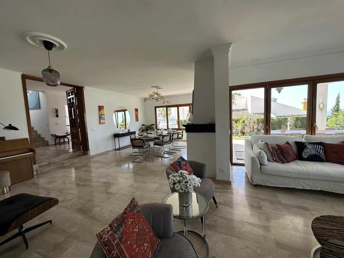 Villa Zebra Sea View Beach Across The Street Benalmadena