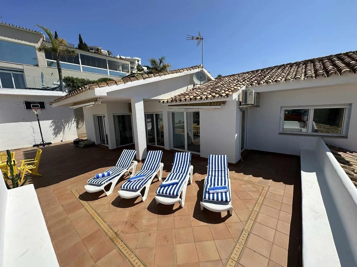 Villa Zebra Sea View Beach Across The Street Benalmadena
